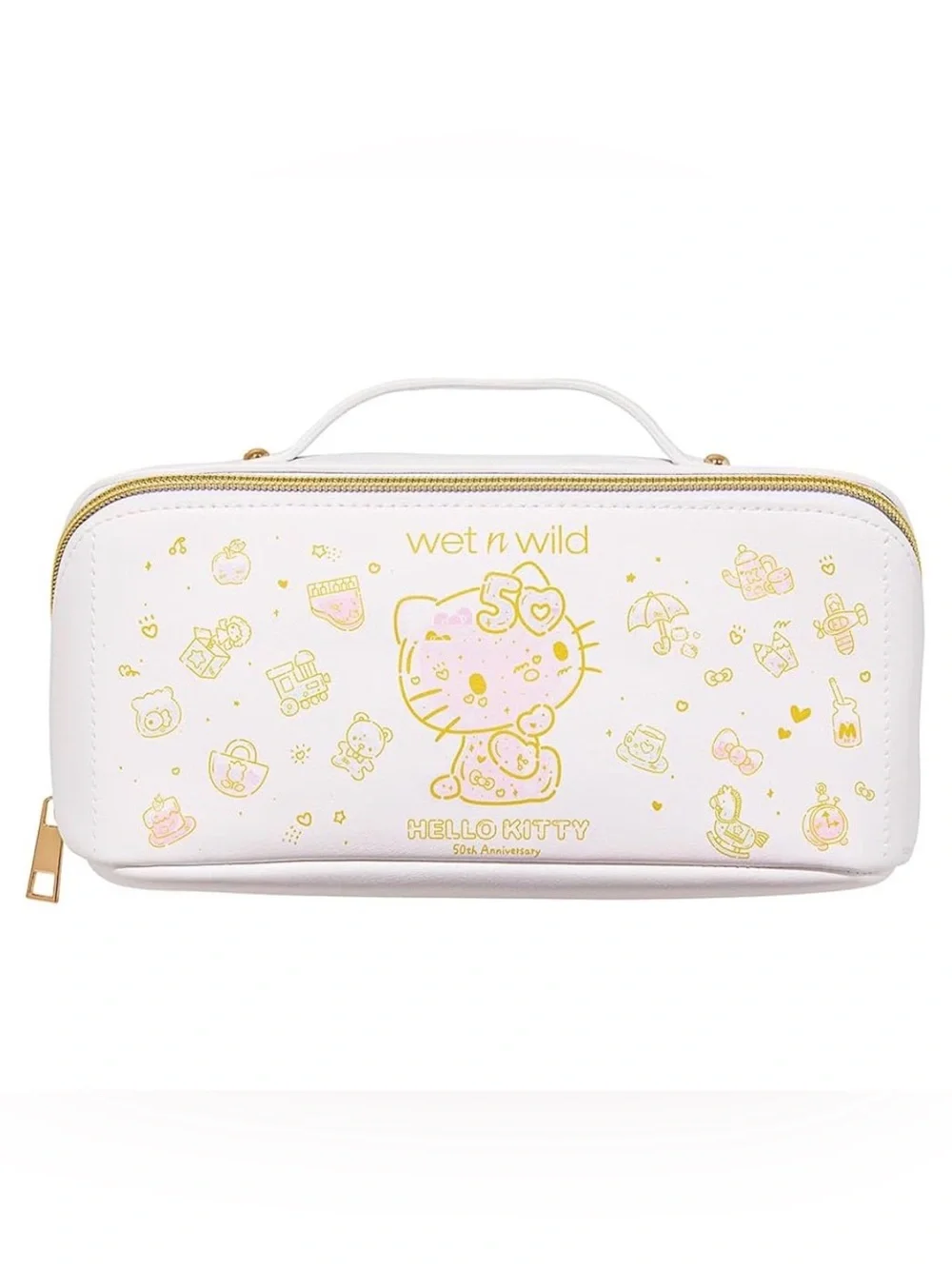 Hello Kitty Wet N Wild Make-Up Bag Case 50th Anniversary Limited Edition✨